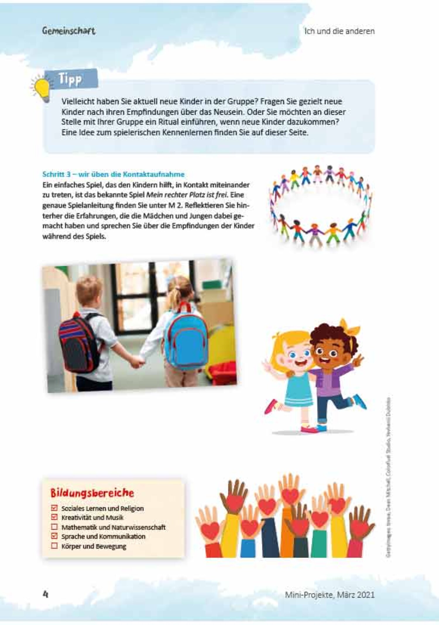 Mini-Projekte für die Kita - Klett Kita